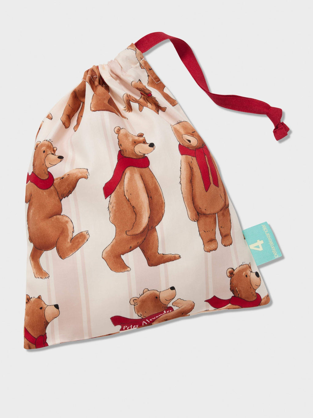 Jnr Kids Bear Cub Short Pj Set multi
