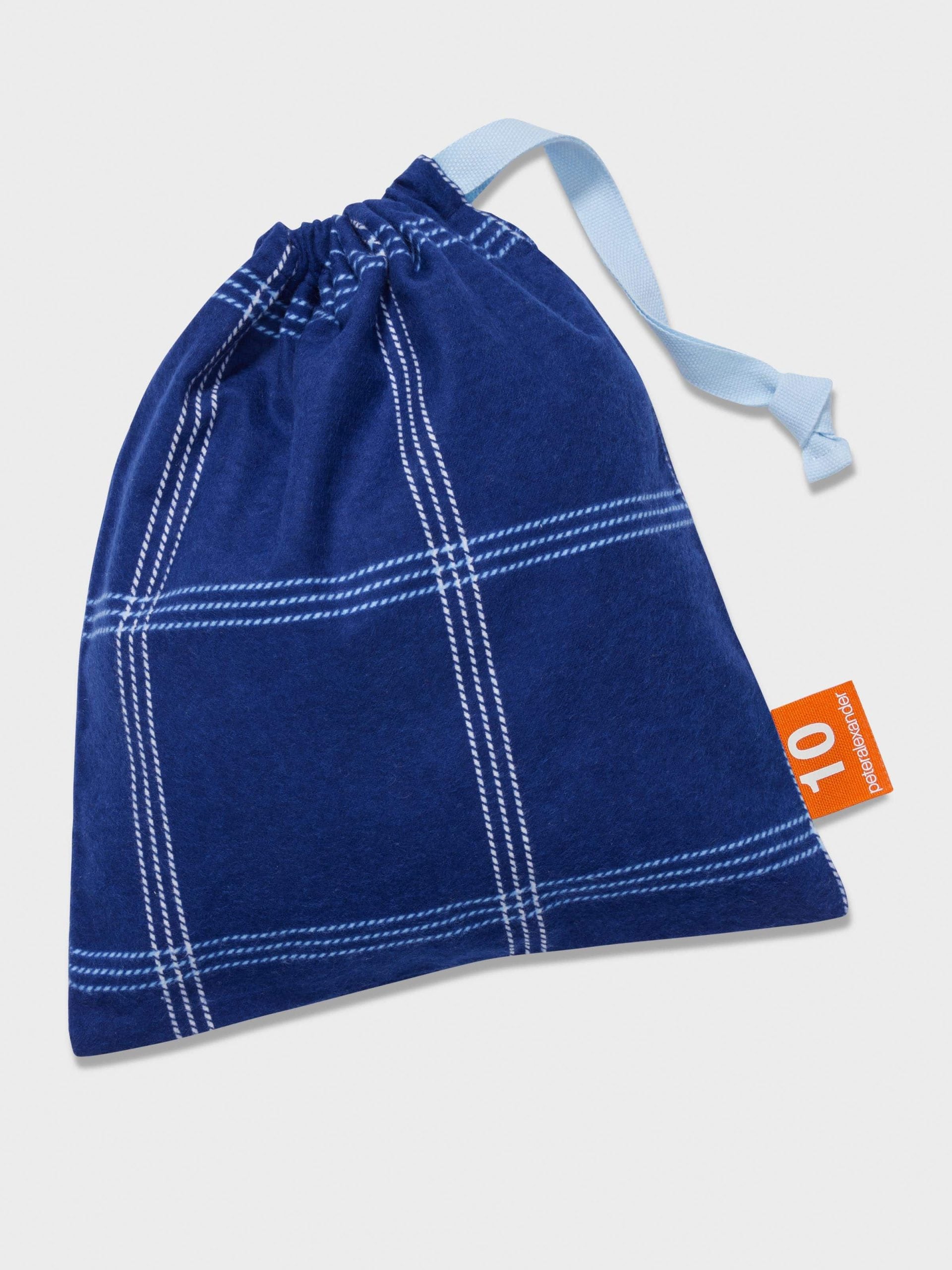 Boys Windowpane Check Long Pj Set multi