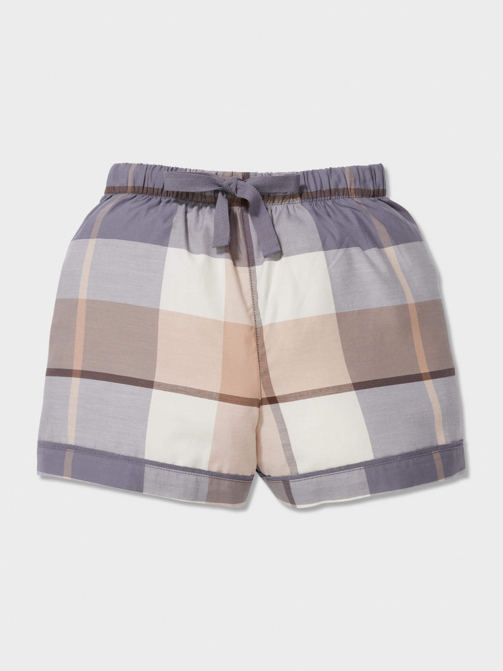 Boys Charcoal Check Classic Short Pj Set multi