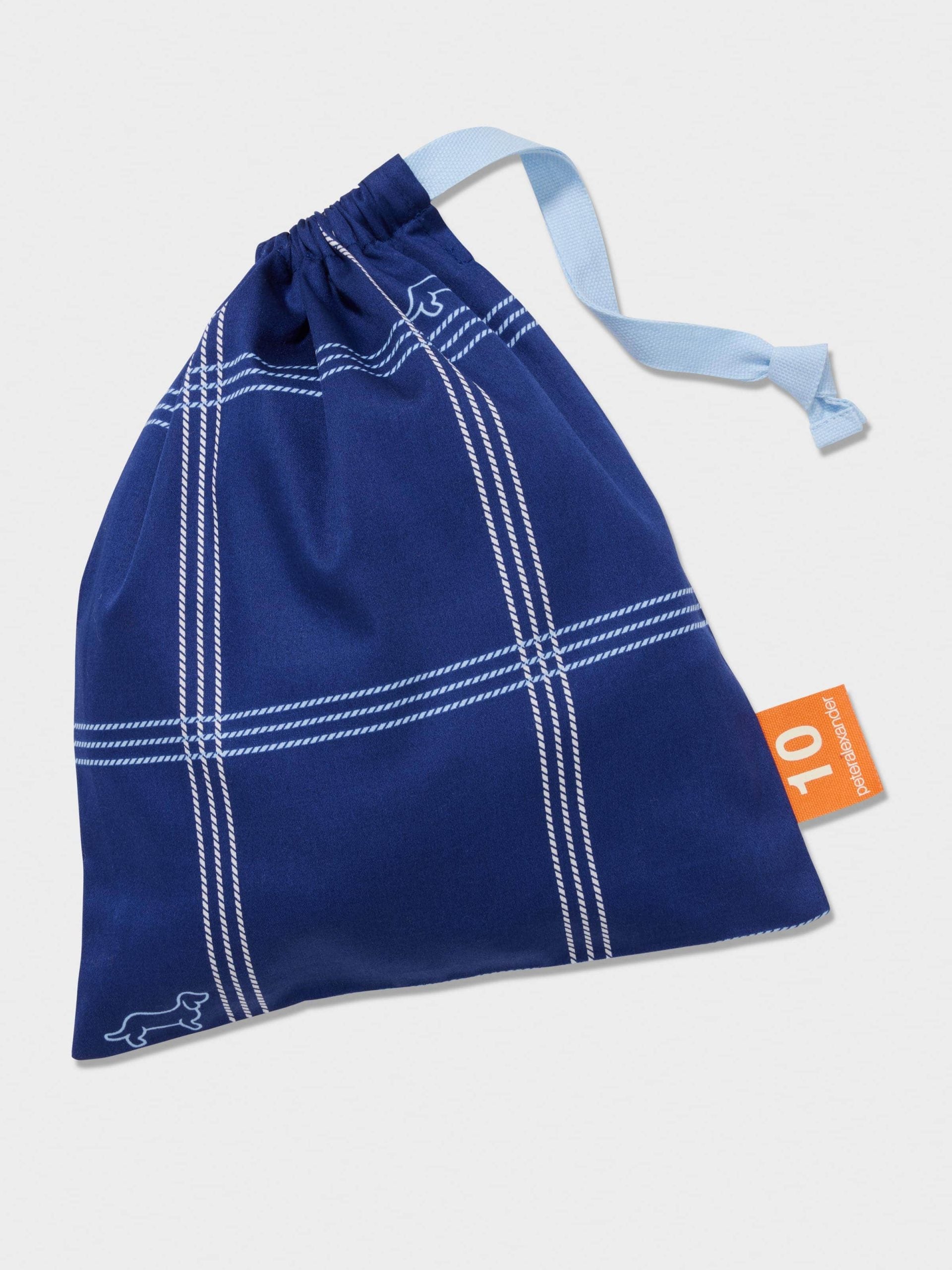 Boys Windowpane Check Short Pj Set multi