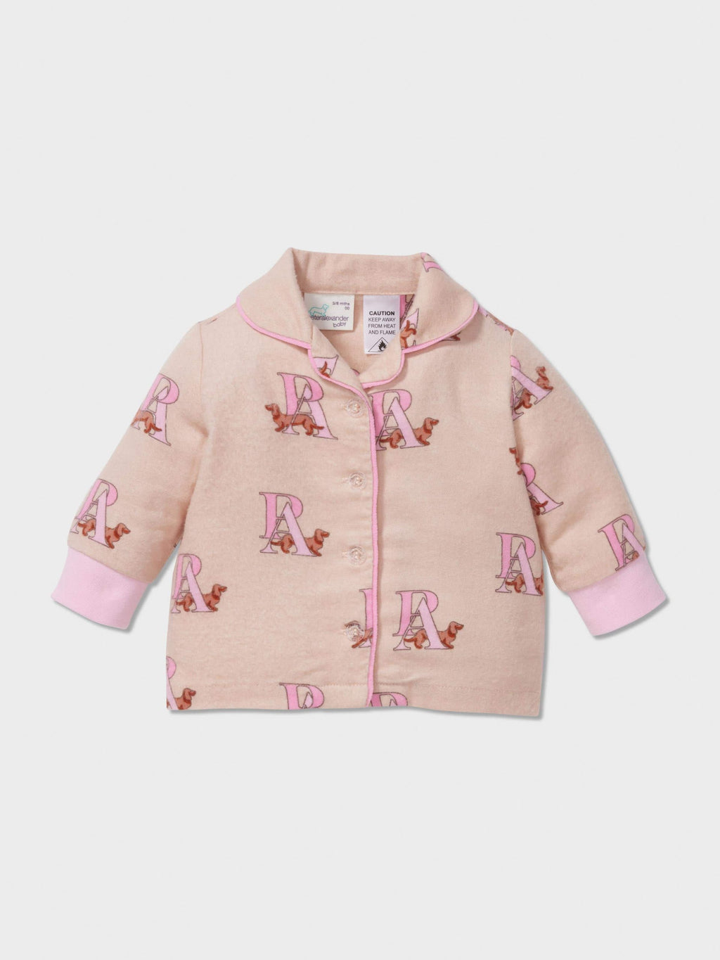 Baby Girl P.A. Logo Long Classic Pj Set multi