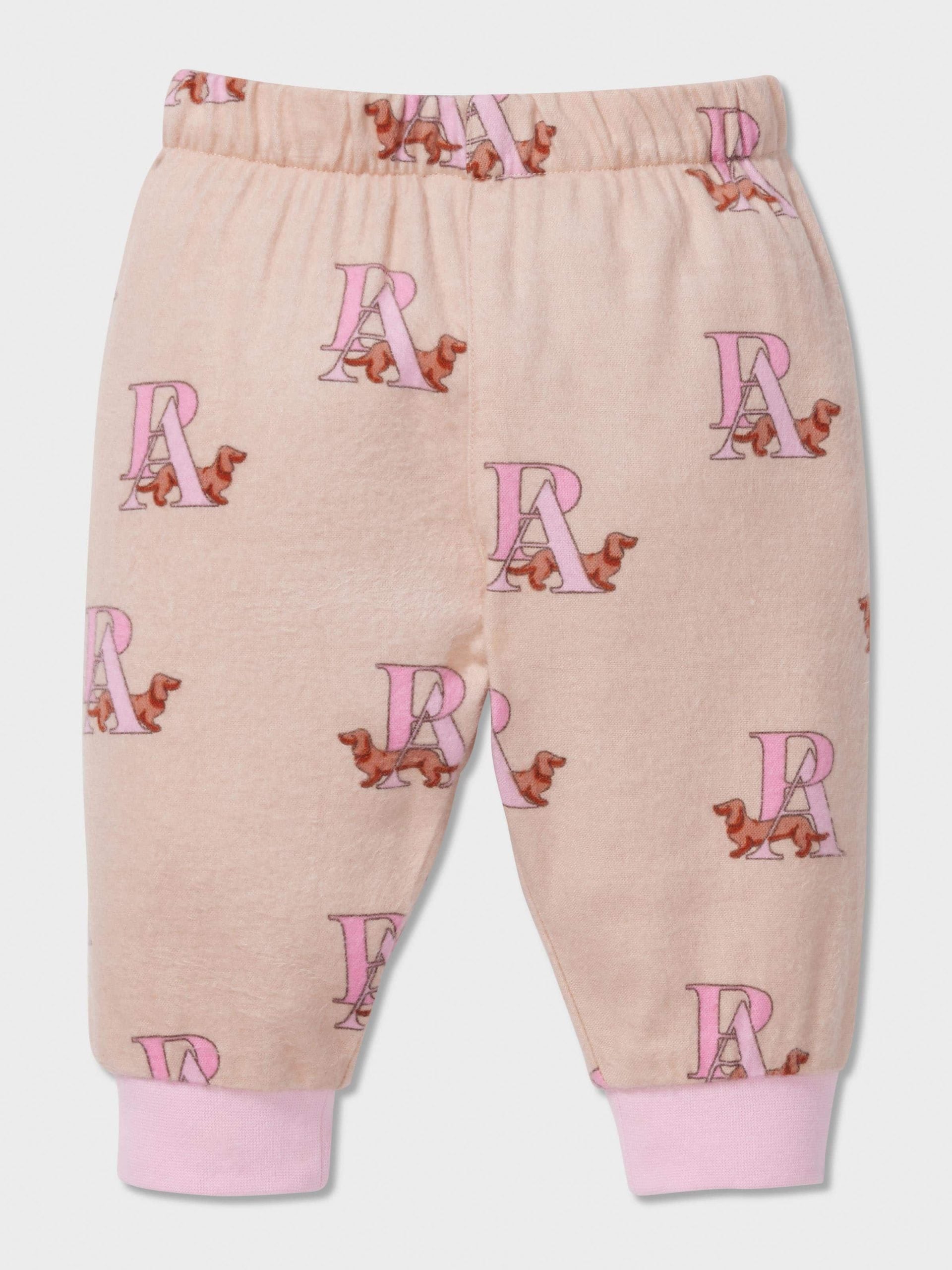 Baby Girl P.A. Logo Long Classic Pj Set multi