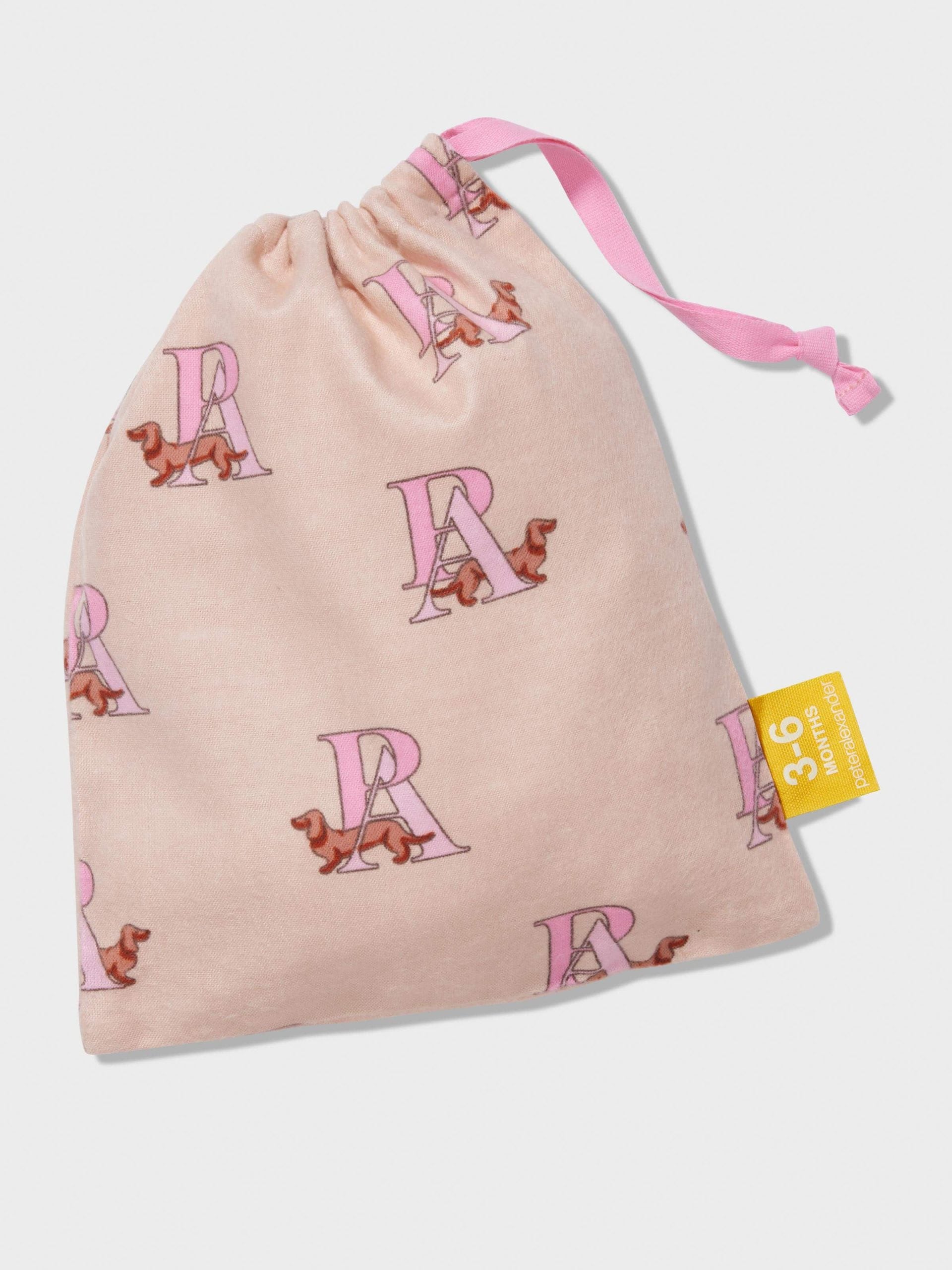 Baby Girl P.A. Logo Long Classic Pj Set multi