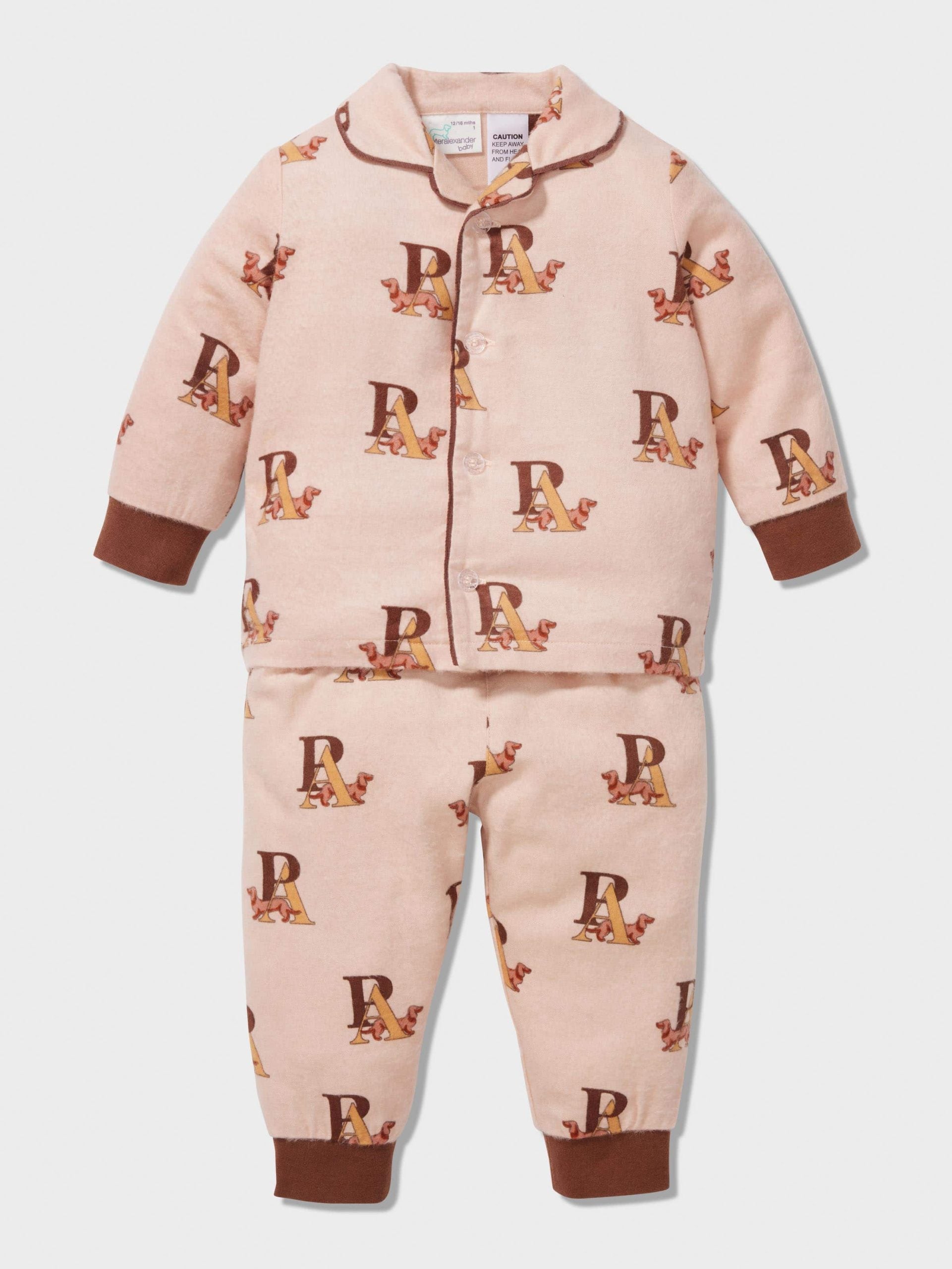 Baby P.A. Logo Long Classic Pj Set multi