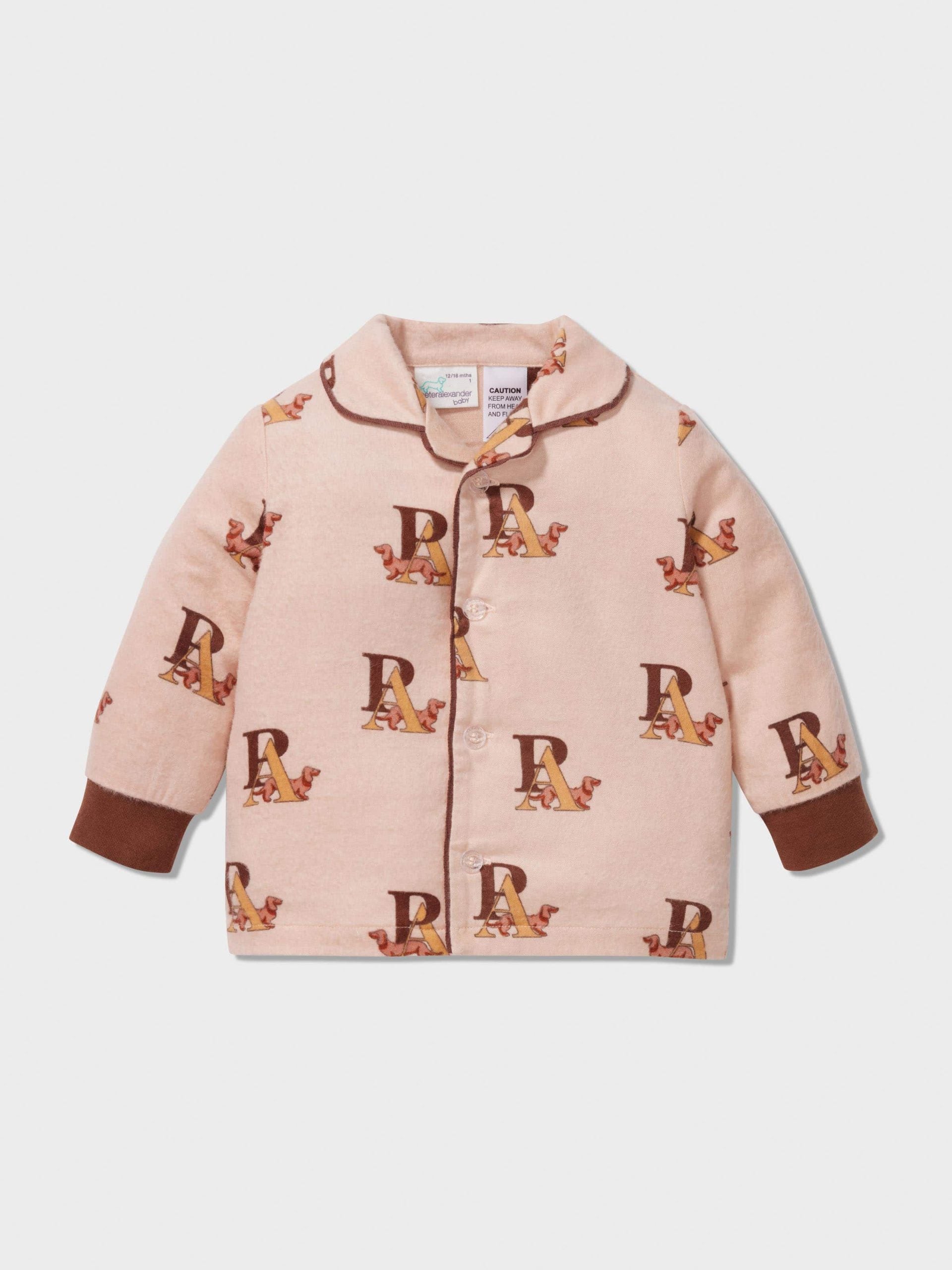 Baby P.A. Logo Long Classic Pj Set multi