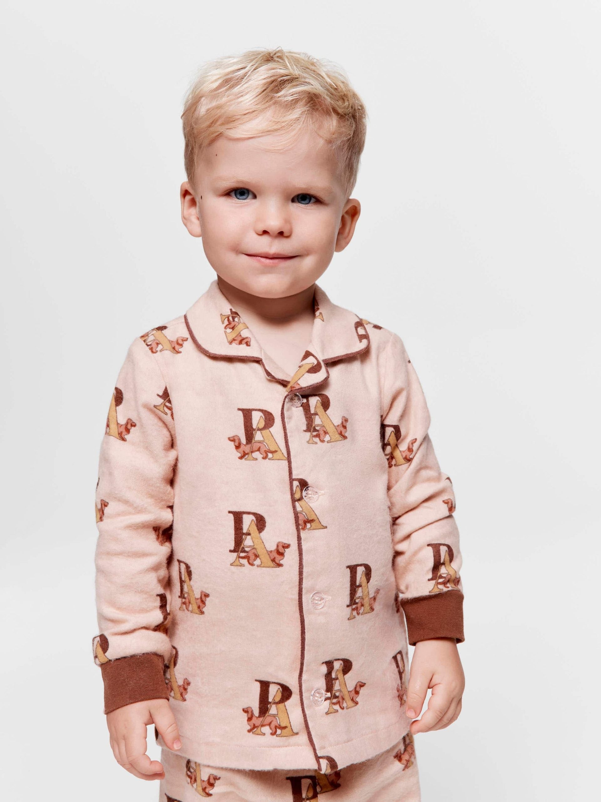 Baby P.A. Logo Long Classic Pj Set multi
