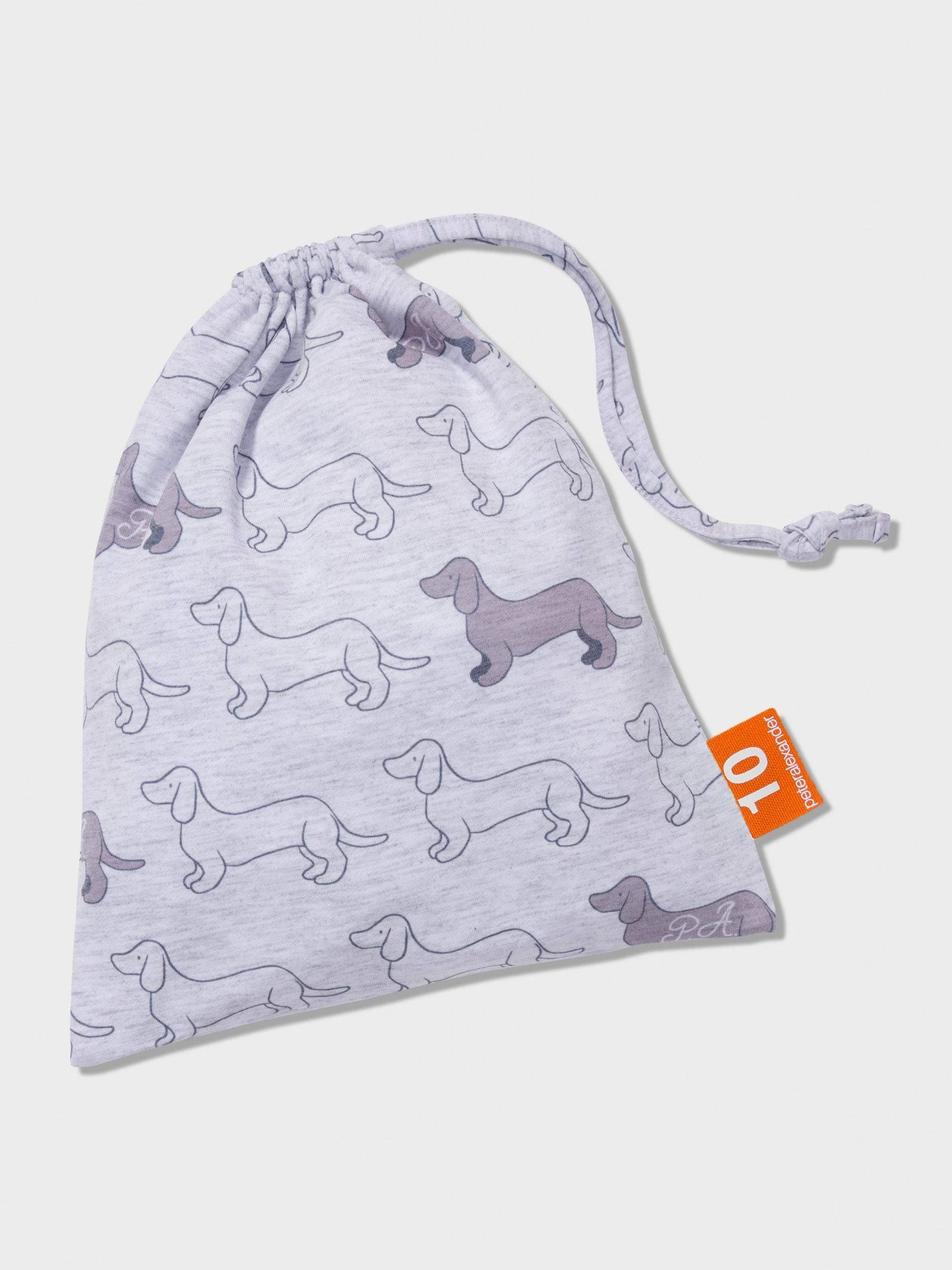 Boys Penny Print Long Track Pj Set greymarle