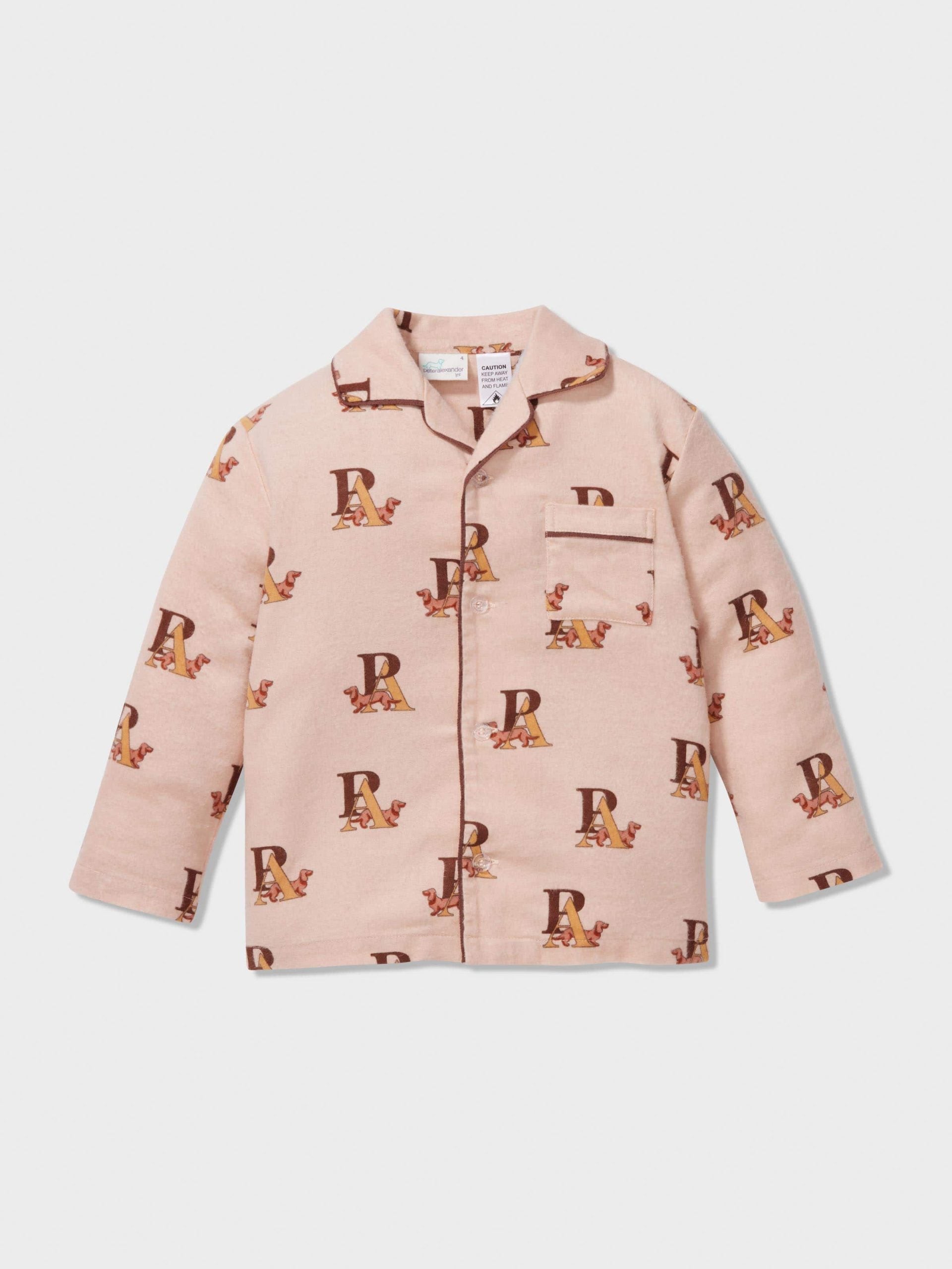 Boys P.A. Logo Long Classic Pj Set multi
