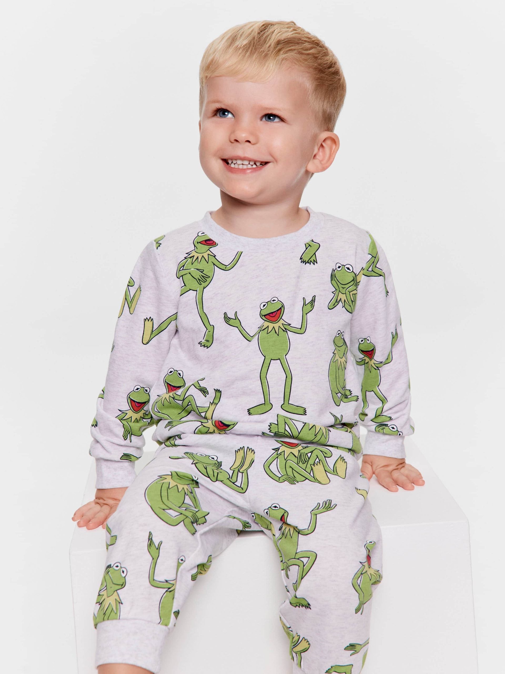 Baby Kermit Long Pj Set multi