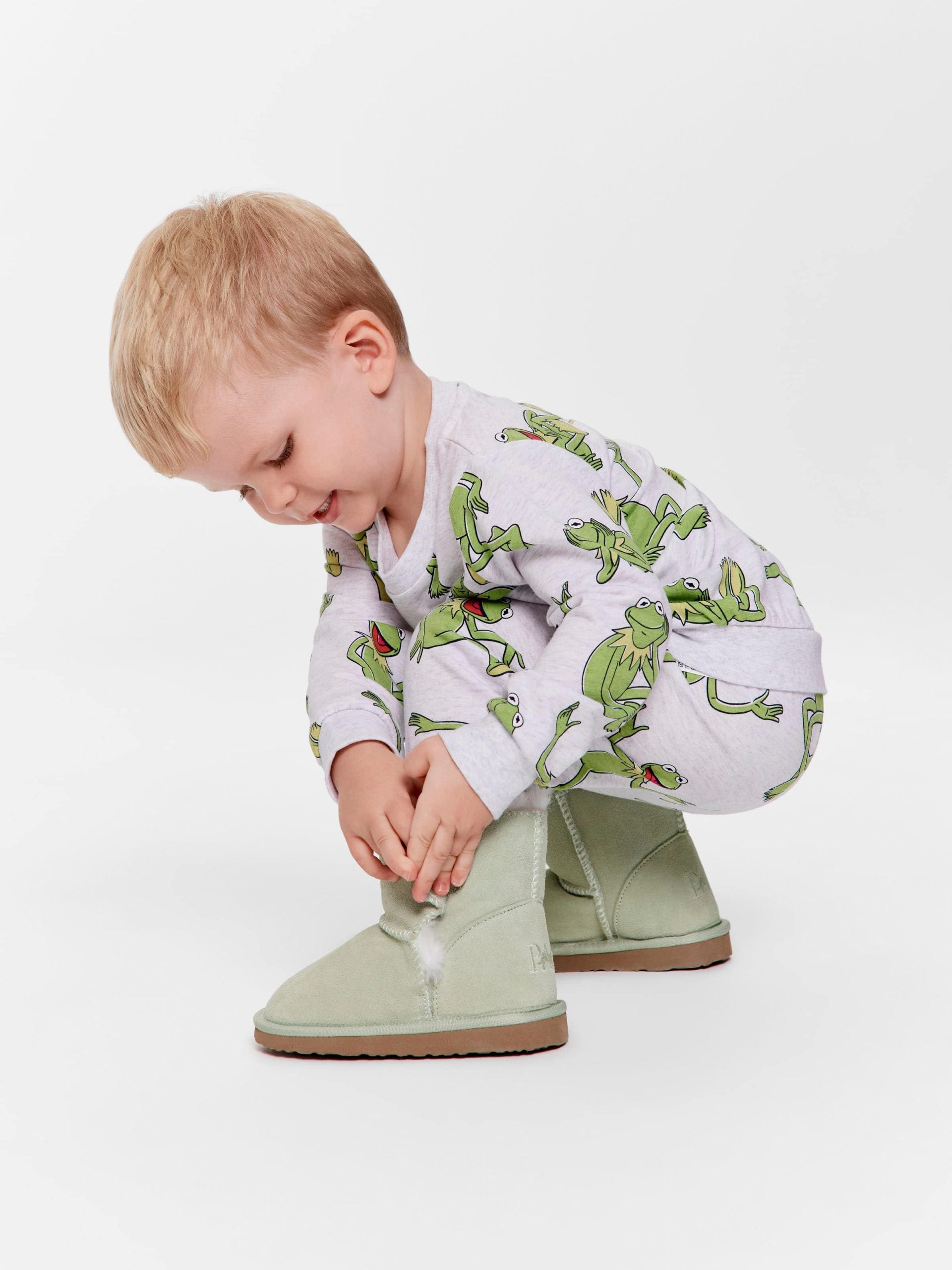Baby Kermit Long Pj Set multi