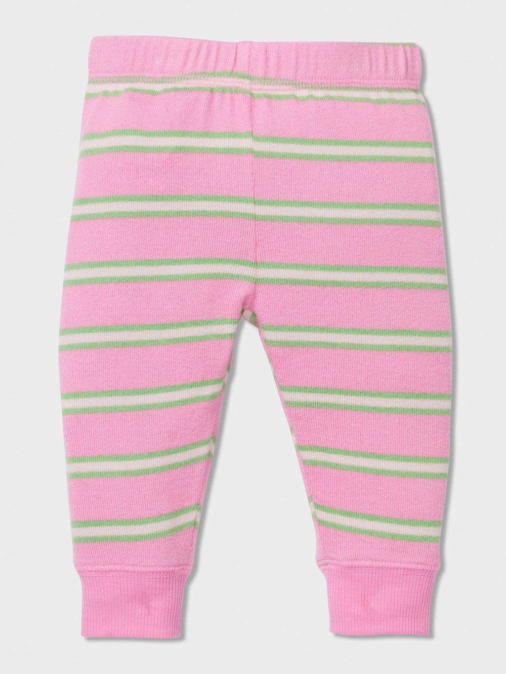 Baby Plush Stripe Long Pj Set multi