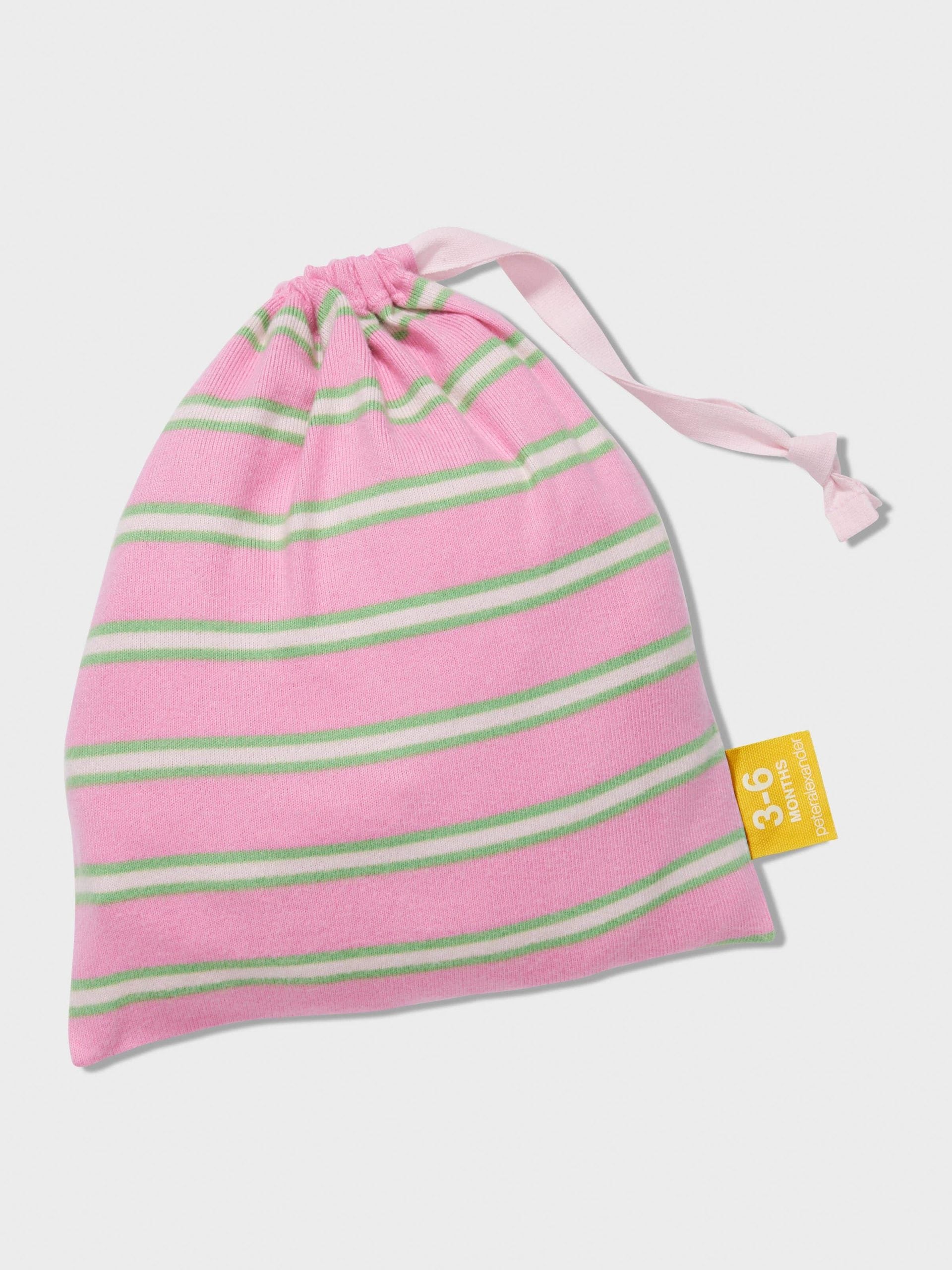 Baby Plush Stripe Long Pj Set multi