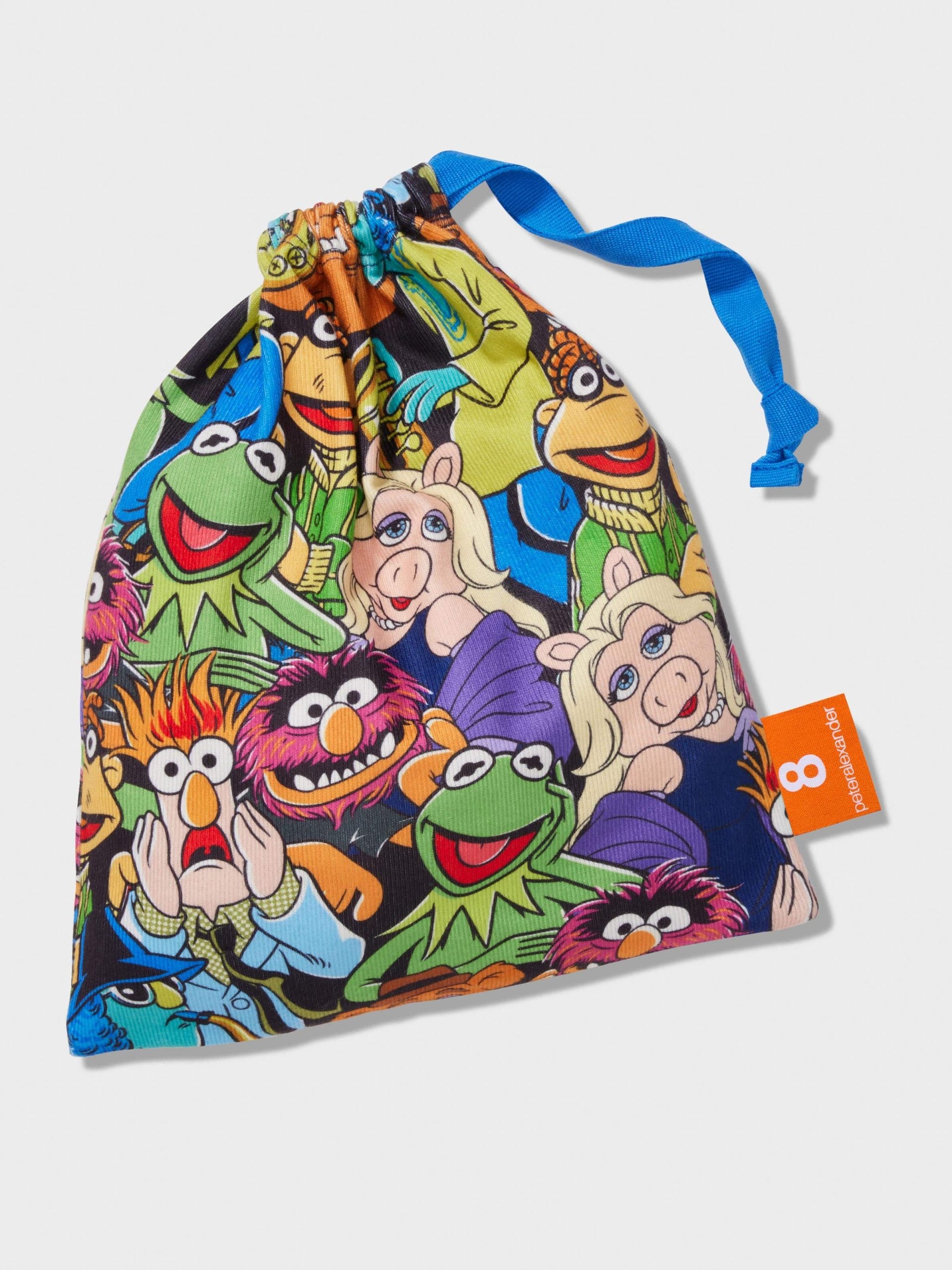 Kids Muppet Print Long Plush Pj Set multi