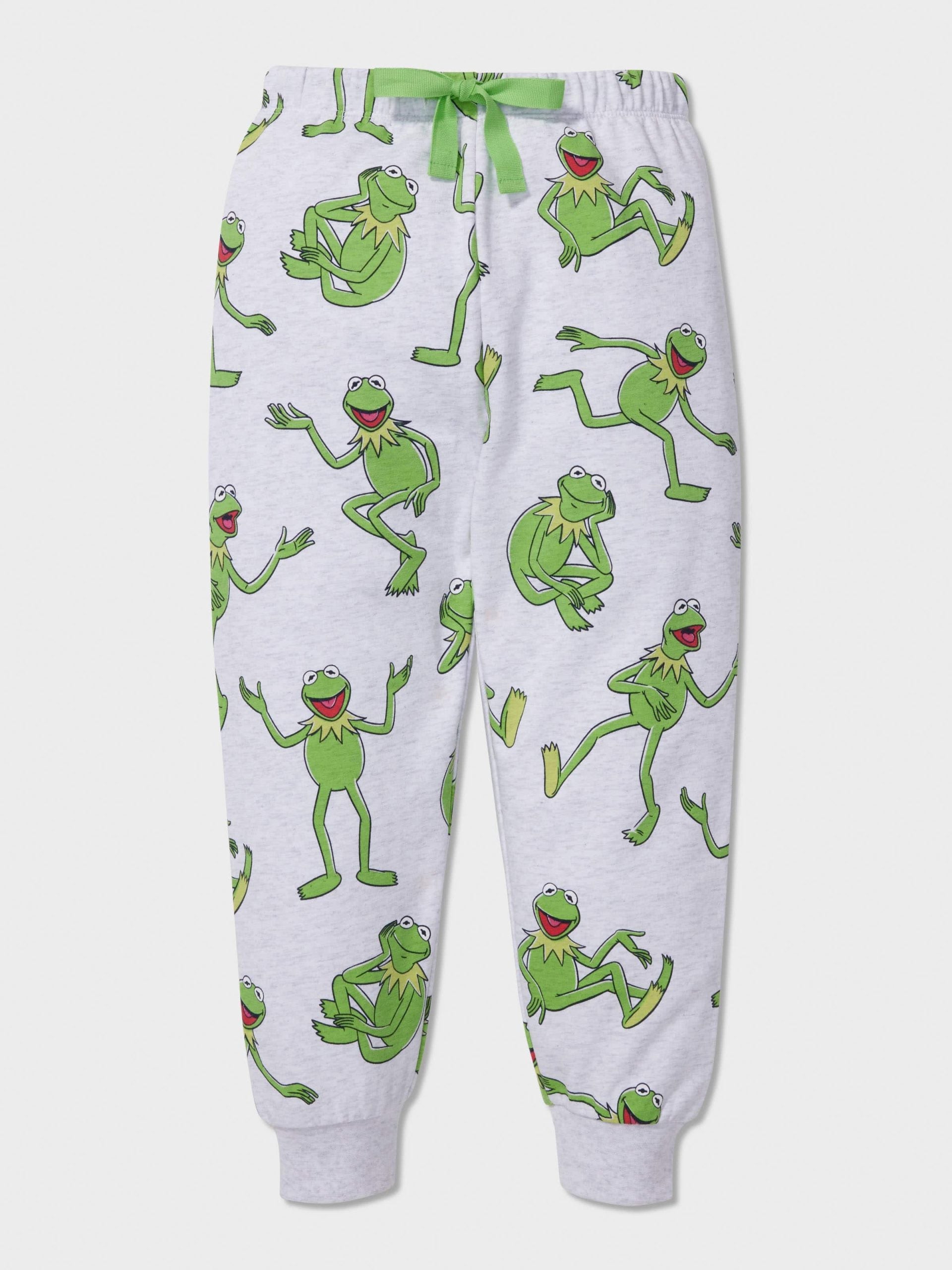 Jnr Kids Kermit Long Pj Set multi