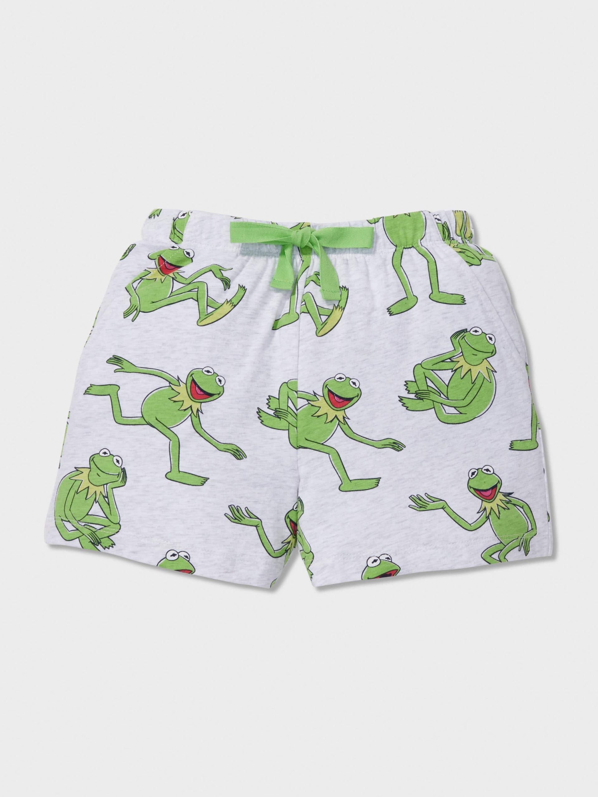 Jnr Kids Kermit Short Pj Set multi