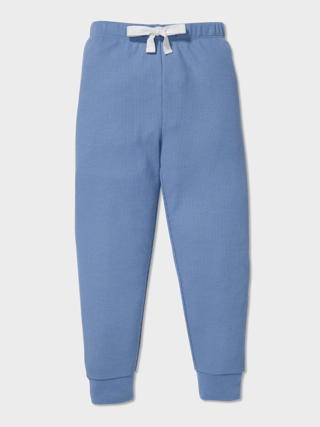 Jnr Boys Heritage Waffle Long Pj Set blue