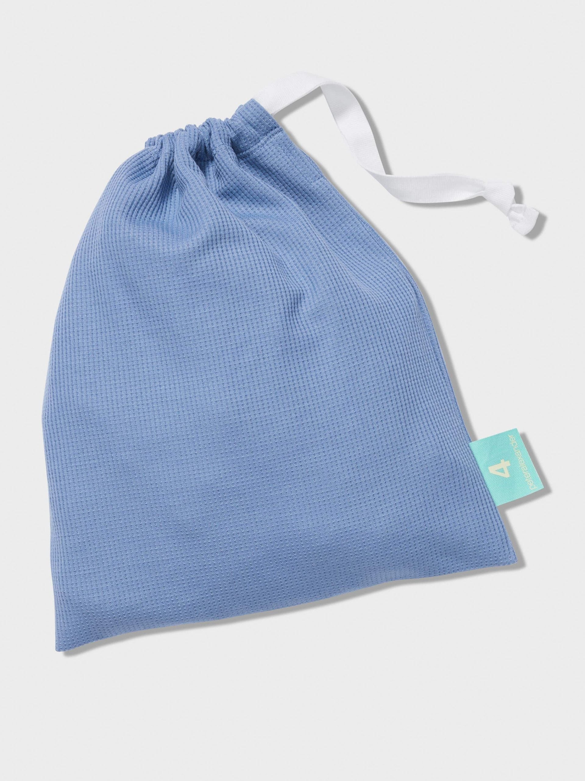 Jnr Boys Heritage Waffle Long Pj Set blue