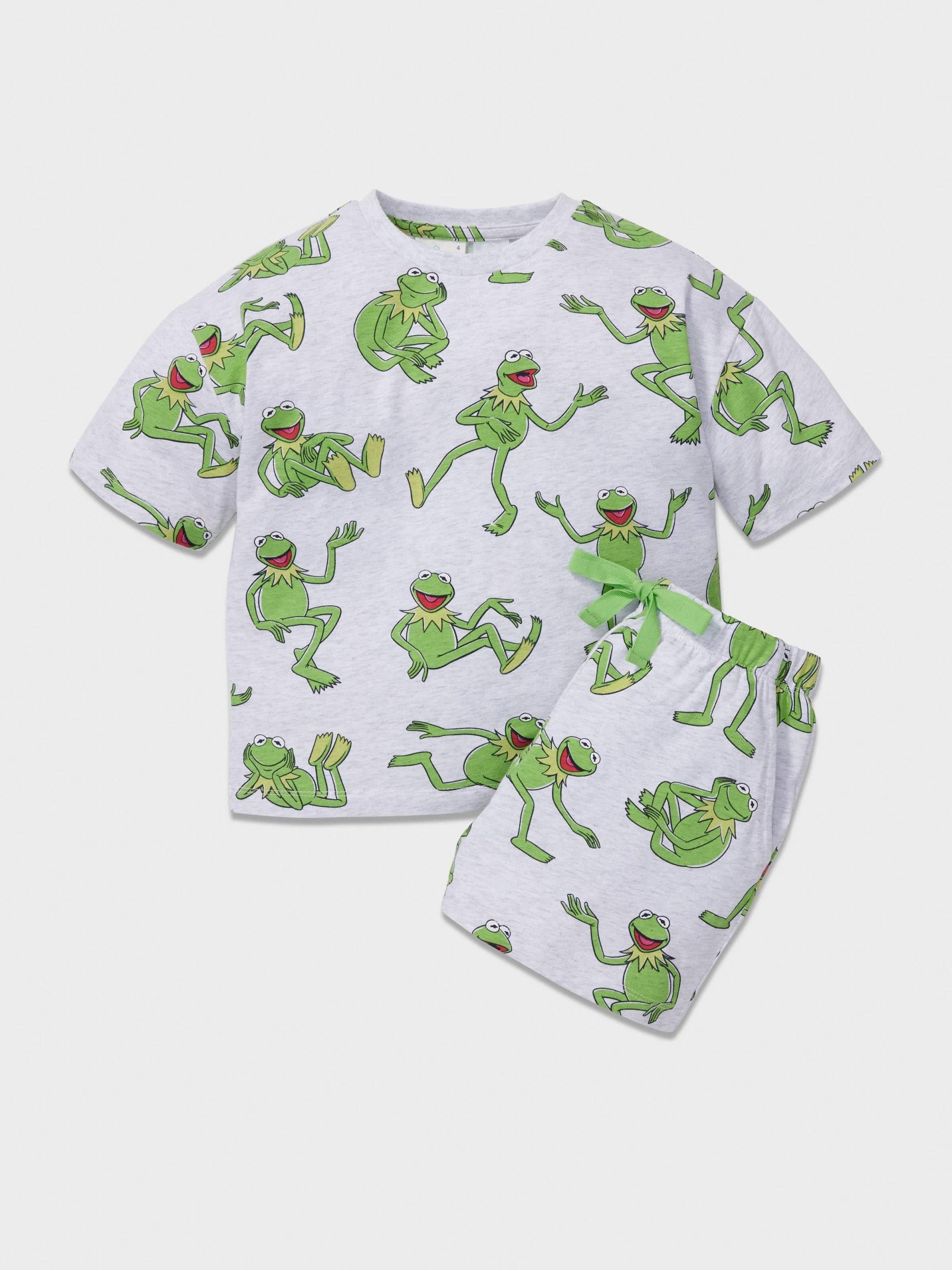 Kids Kermit Short Pj Set multi