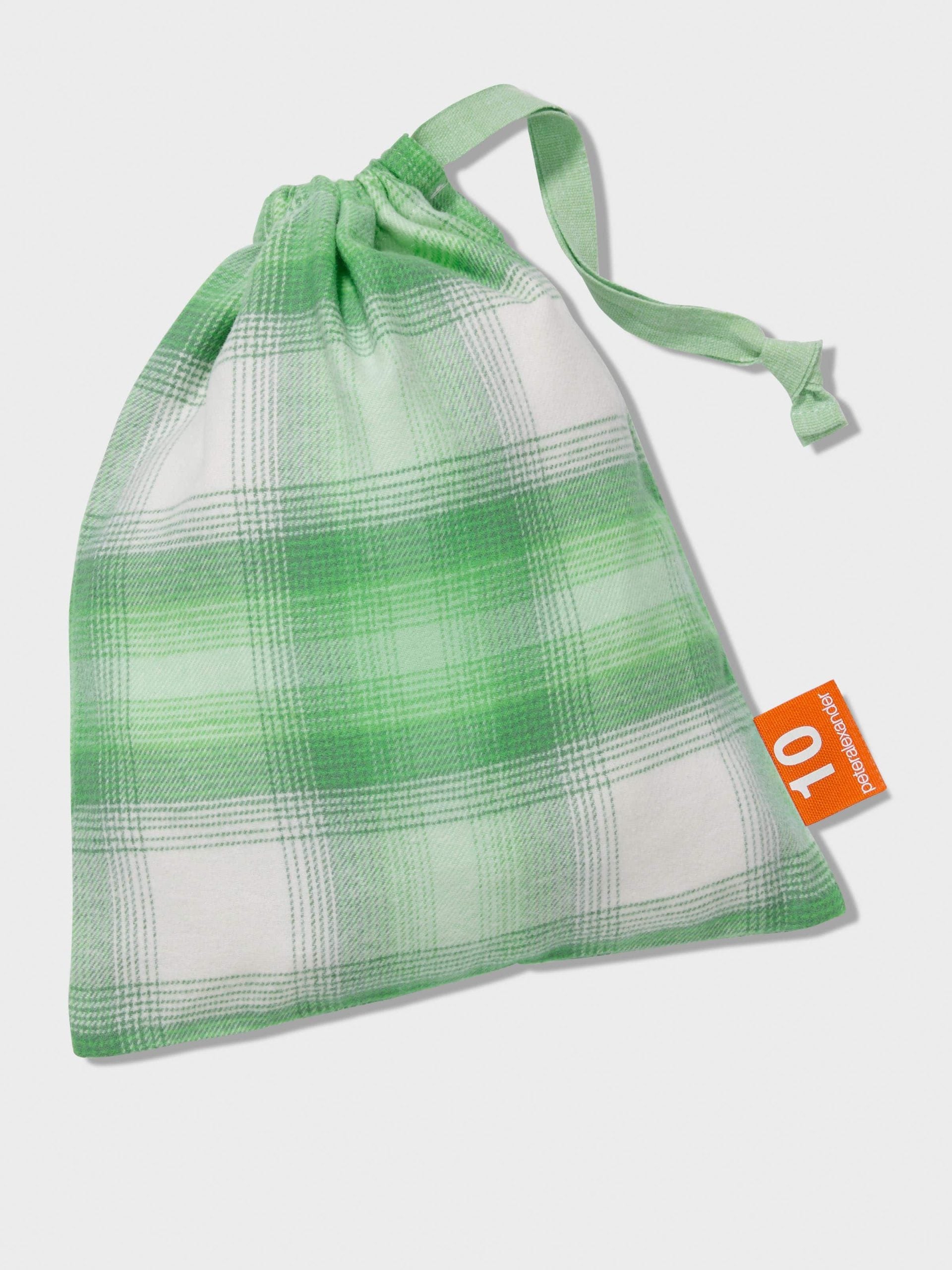 Boys Green Check Long Pj Set multi