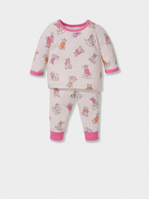 Baby Chihuahua Long Pj Set multi