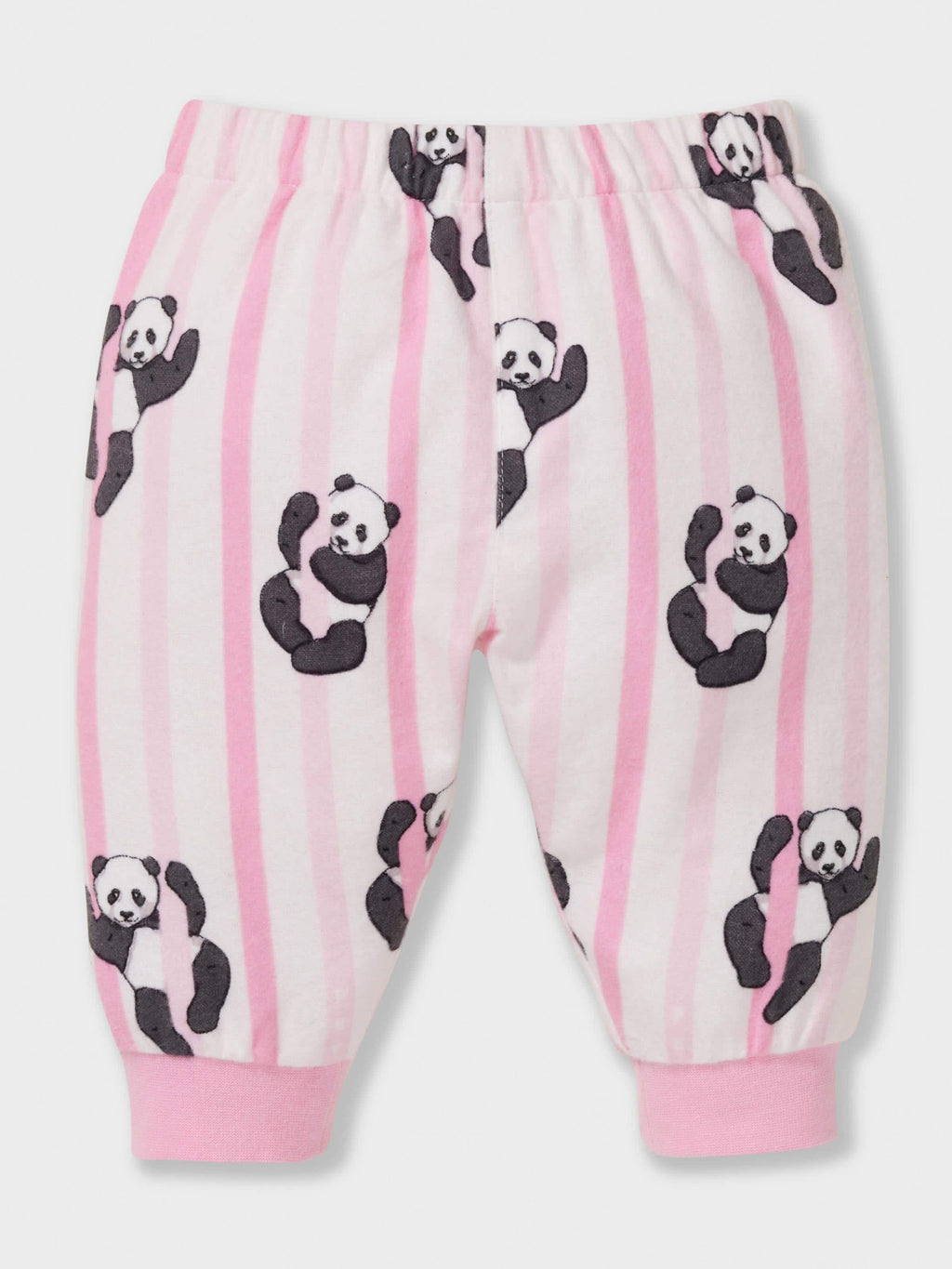Baby Pink Panda Classic Pj Set multi