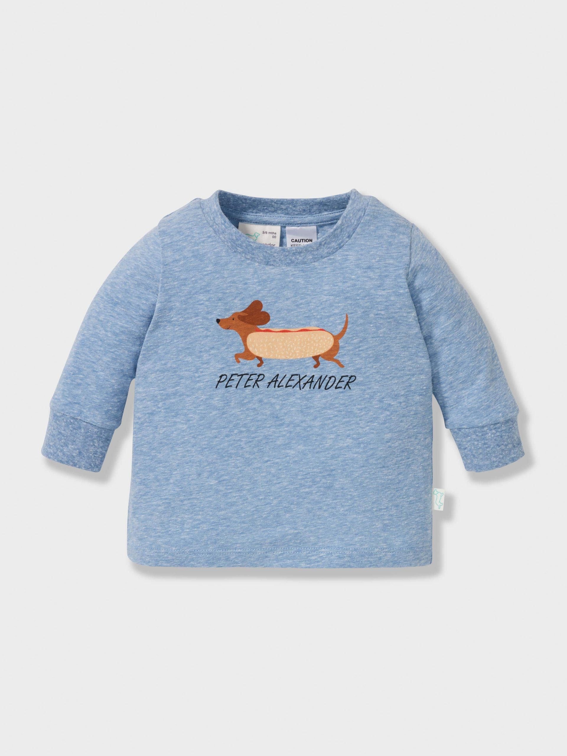 Baby Hotdog Long Pj Set multi