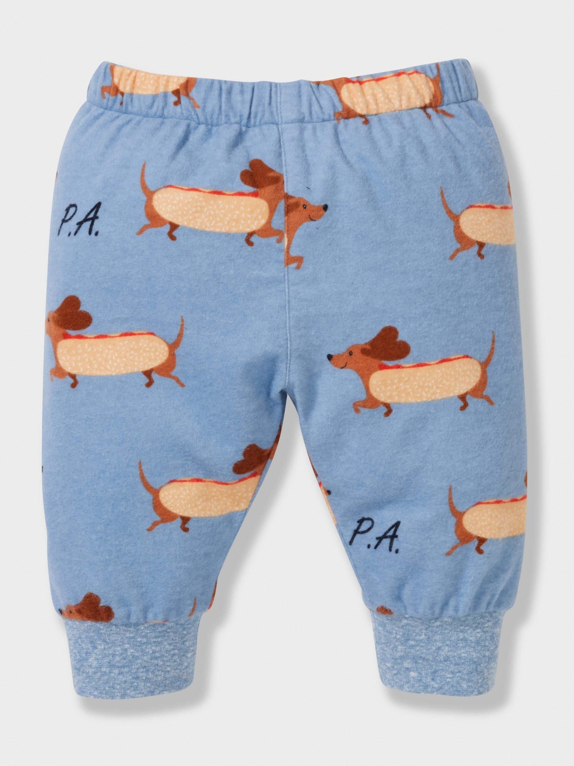 Baby Hotdog Long Pj Set multi