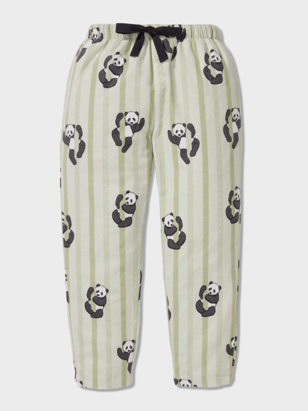 Jnr Boys Green Panda Classic Pj Set multi