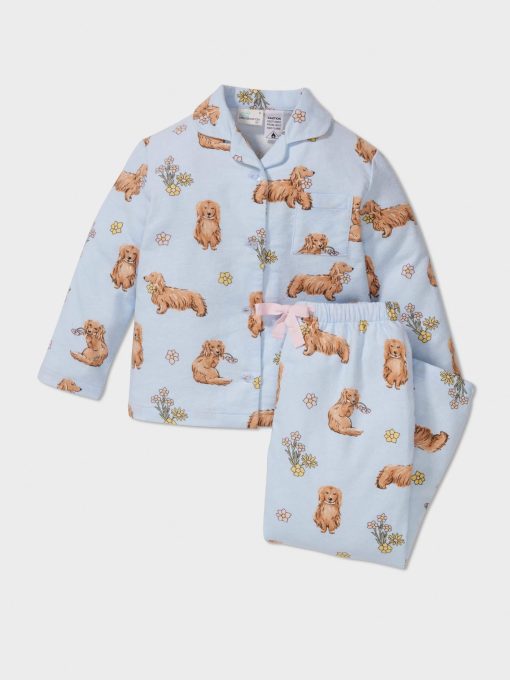 Girls Penny Floral Pj Set Multi