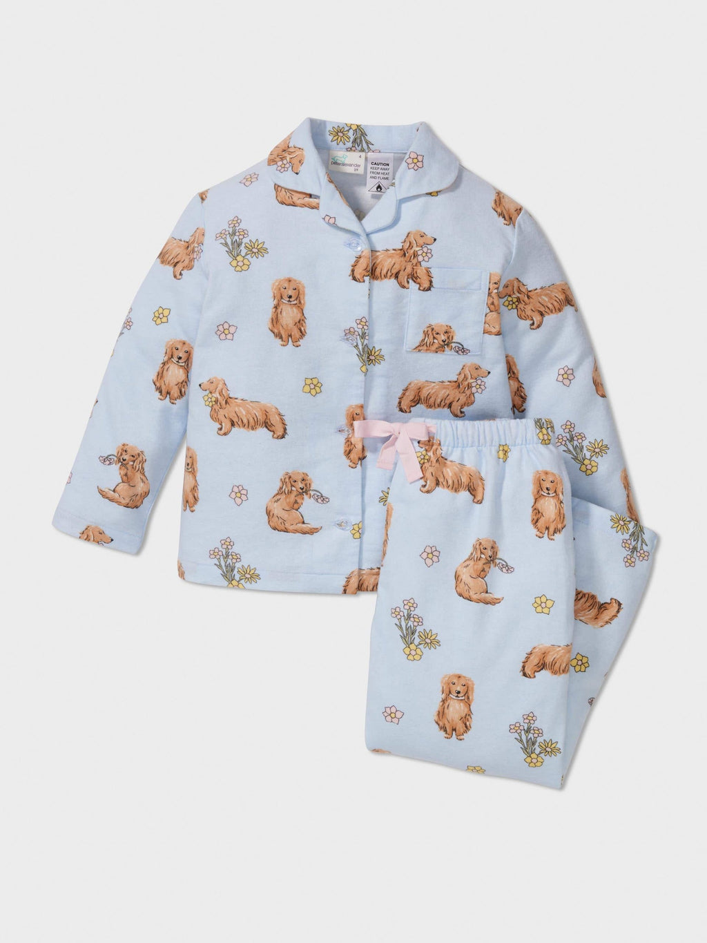 Girls Penny Floral Pj Set Multi