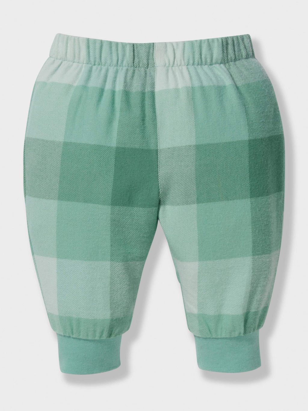 Baby Boy Green Check Pj Set green
