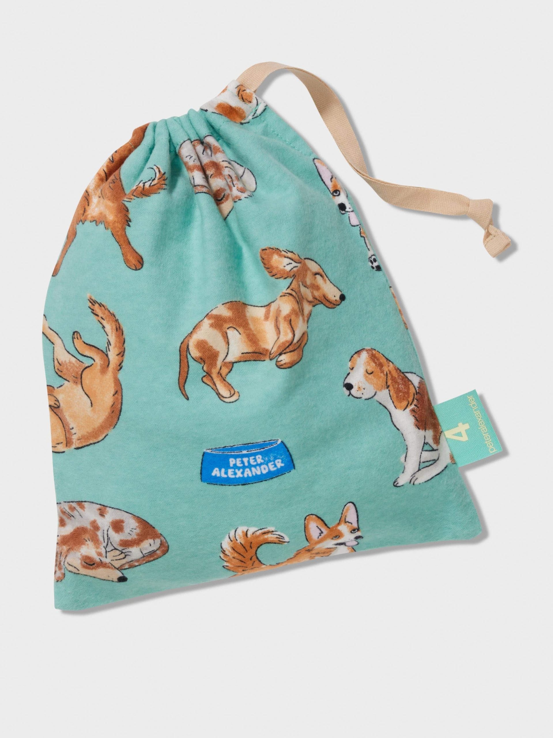 Jnr Boys Hungry Puppy Pj Set multi