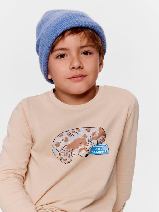 Jnr Boys Hungry Puppy Pj Set multi