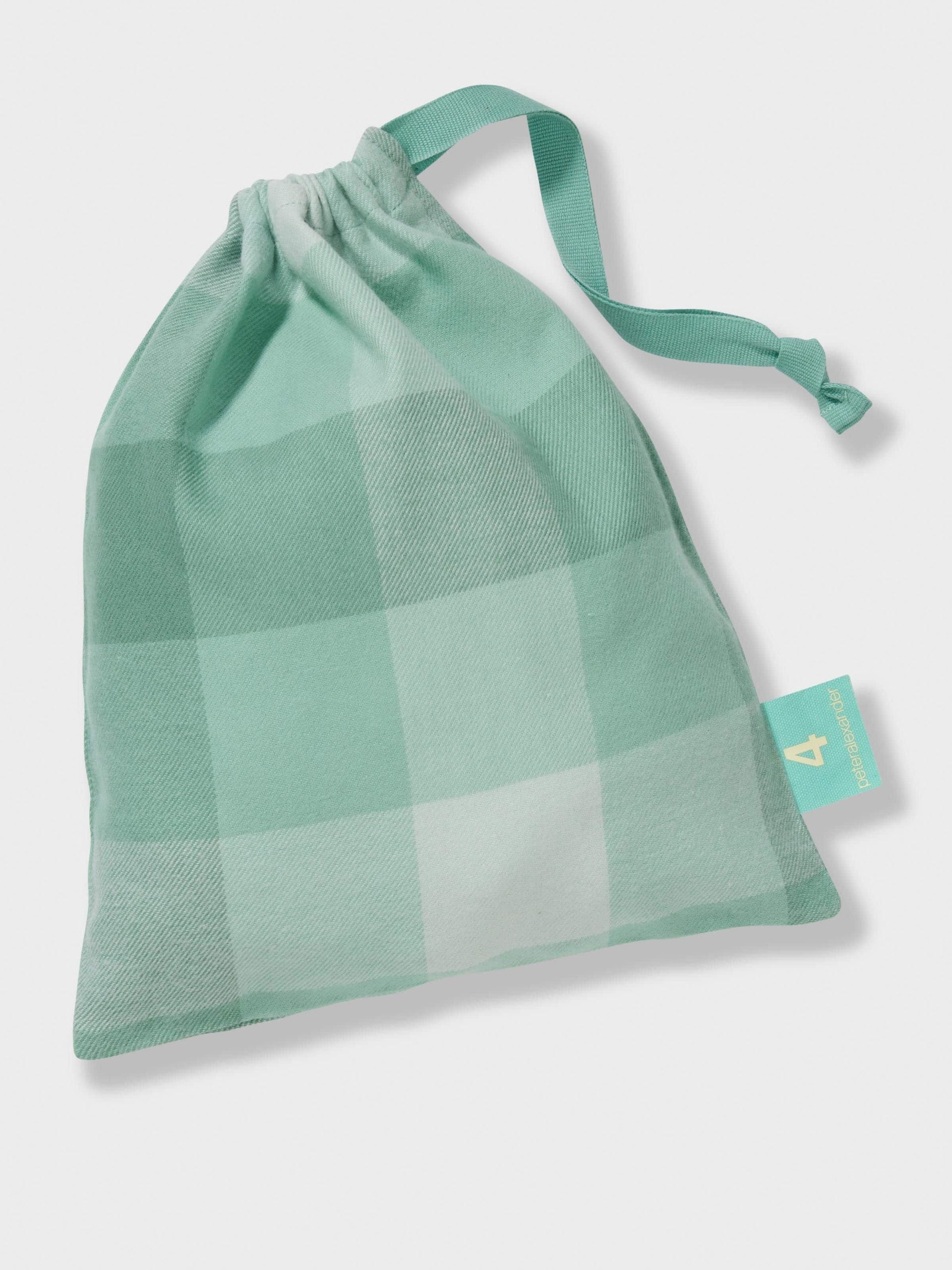 Jnr Boys Heritage Check Pj Set green