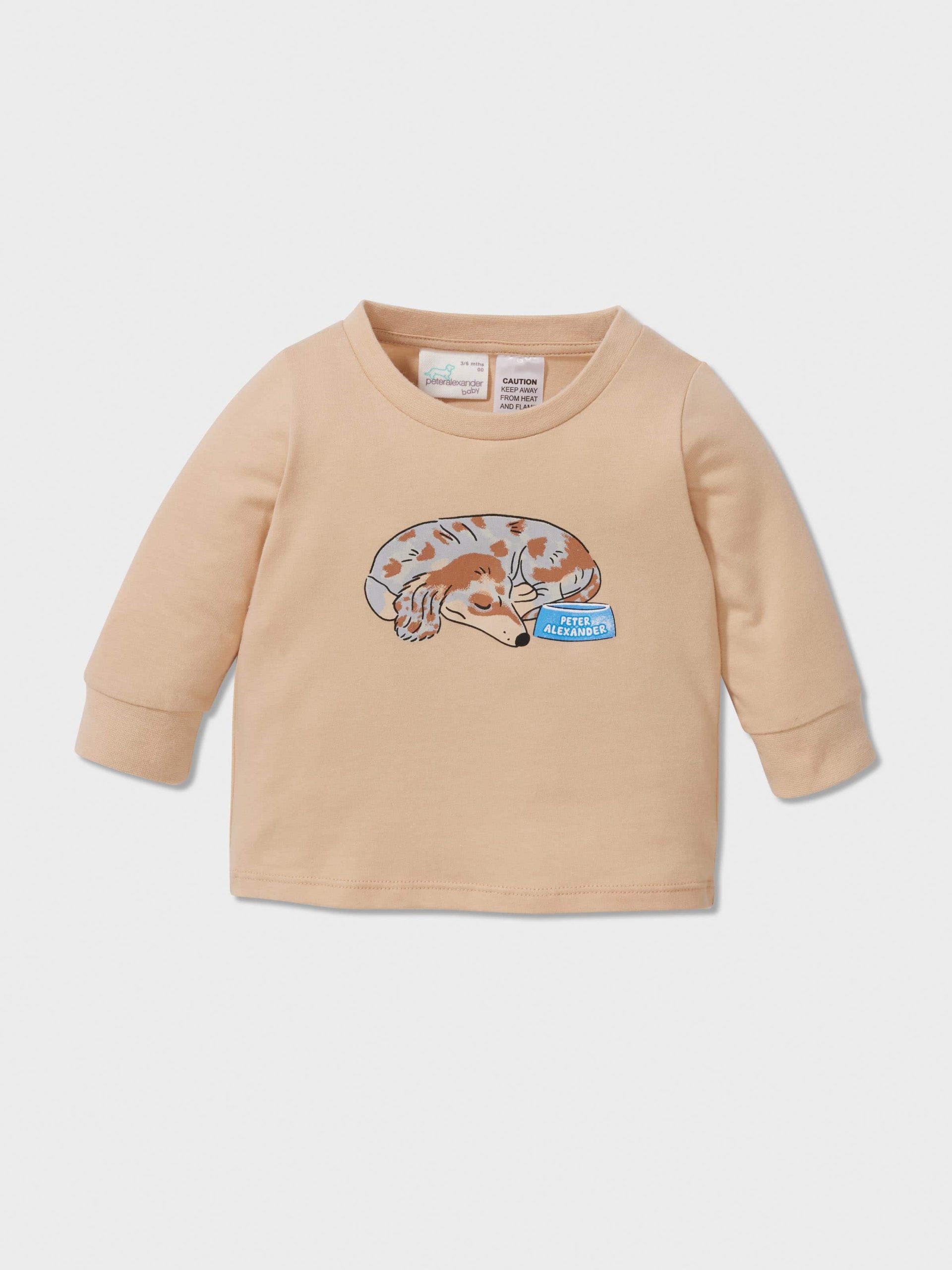 Baby Hungry Pup Pj Set multi