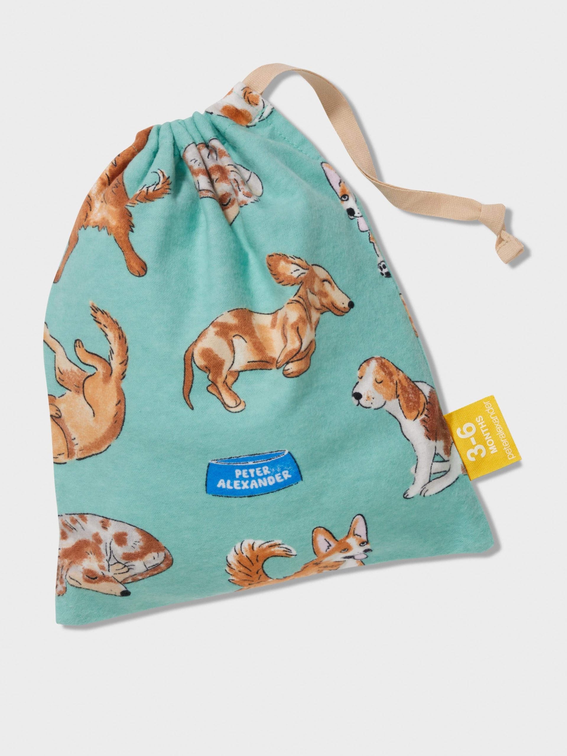 Baby Hungry Pup Pj Set multi