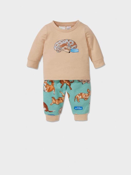 Baby Hungry Pup Pj Set multi