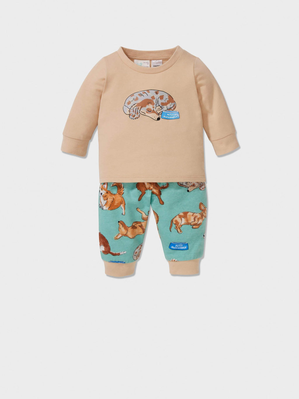 Baby Hungry Pup Pj Set multi
