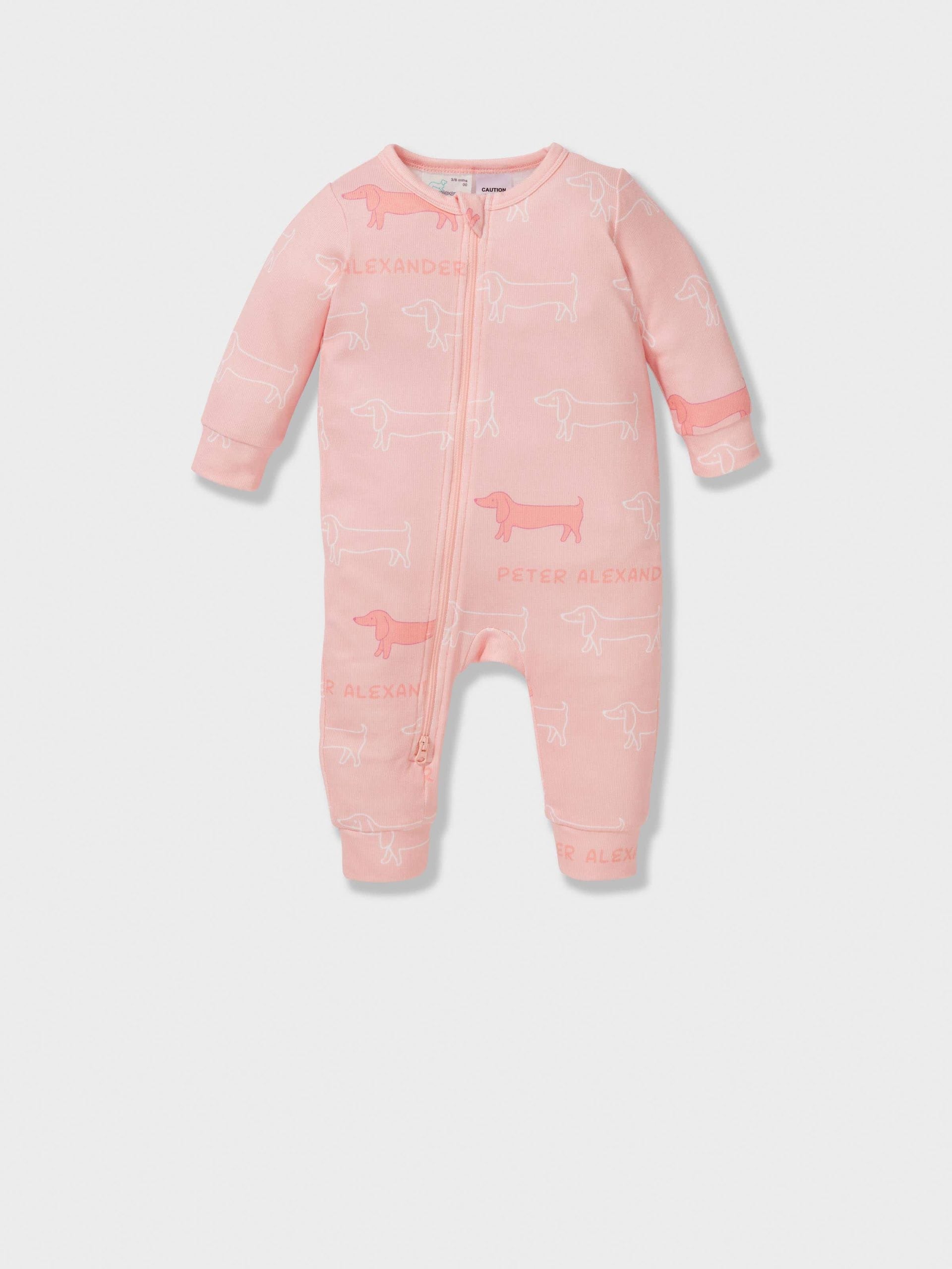 Baby Striped Plush Onesie multi