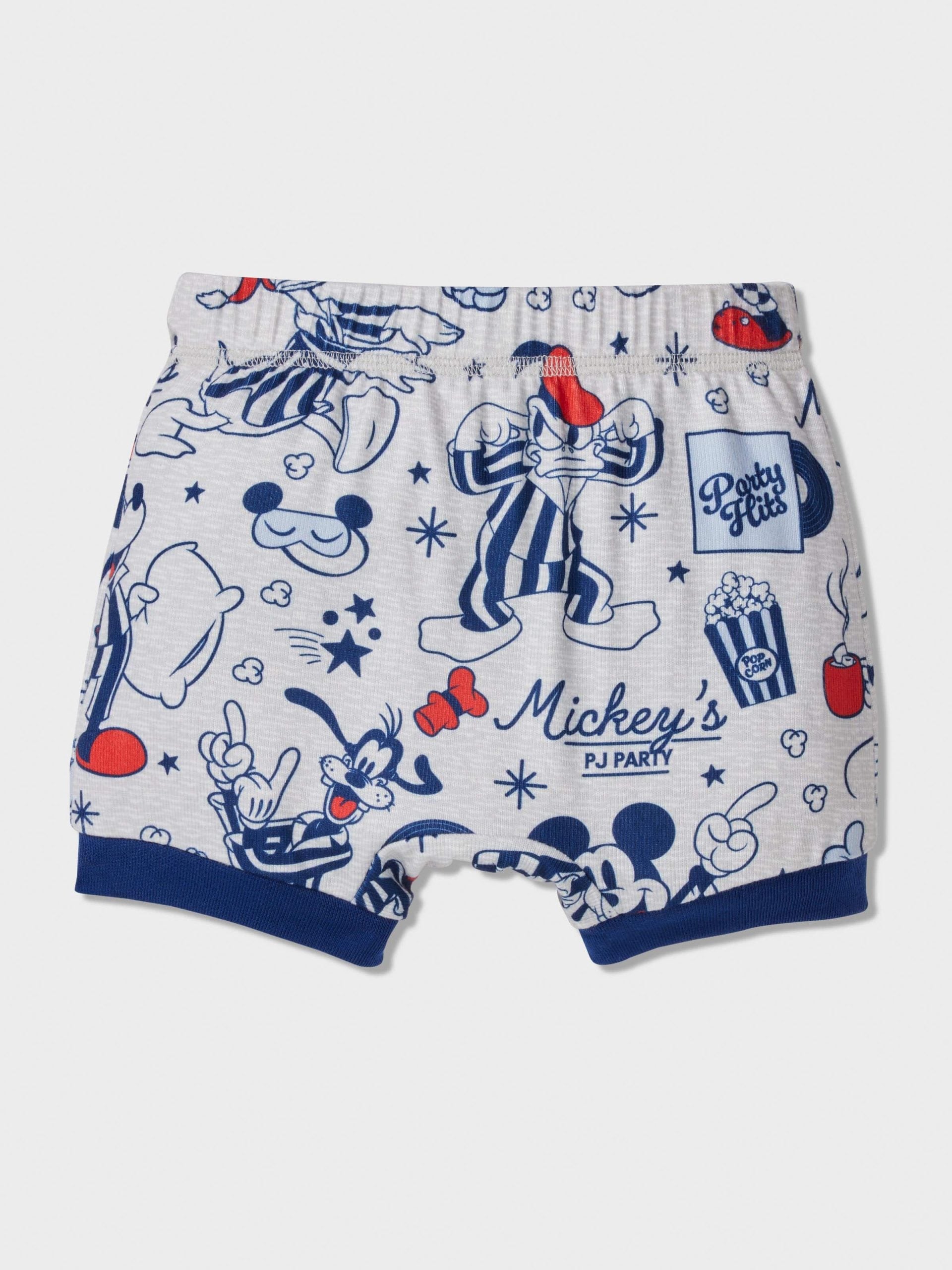 Baby Disney Mickey Party Short Pj Set Multi