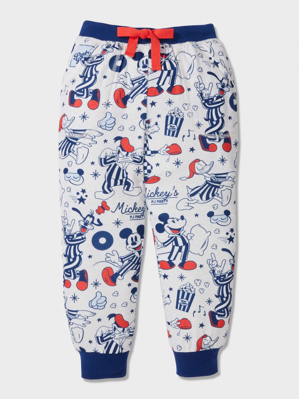 Jnr Boys Disney Mickey Long Pj Set Multi