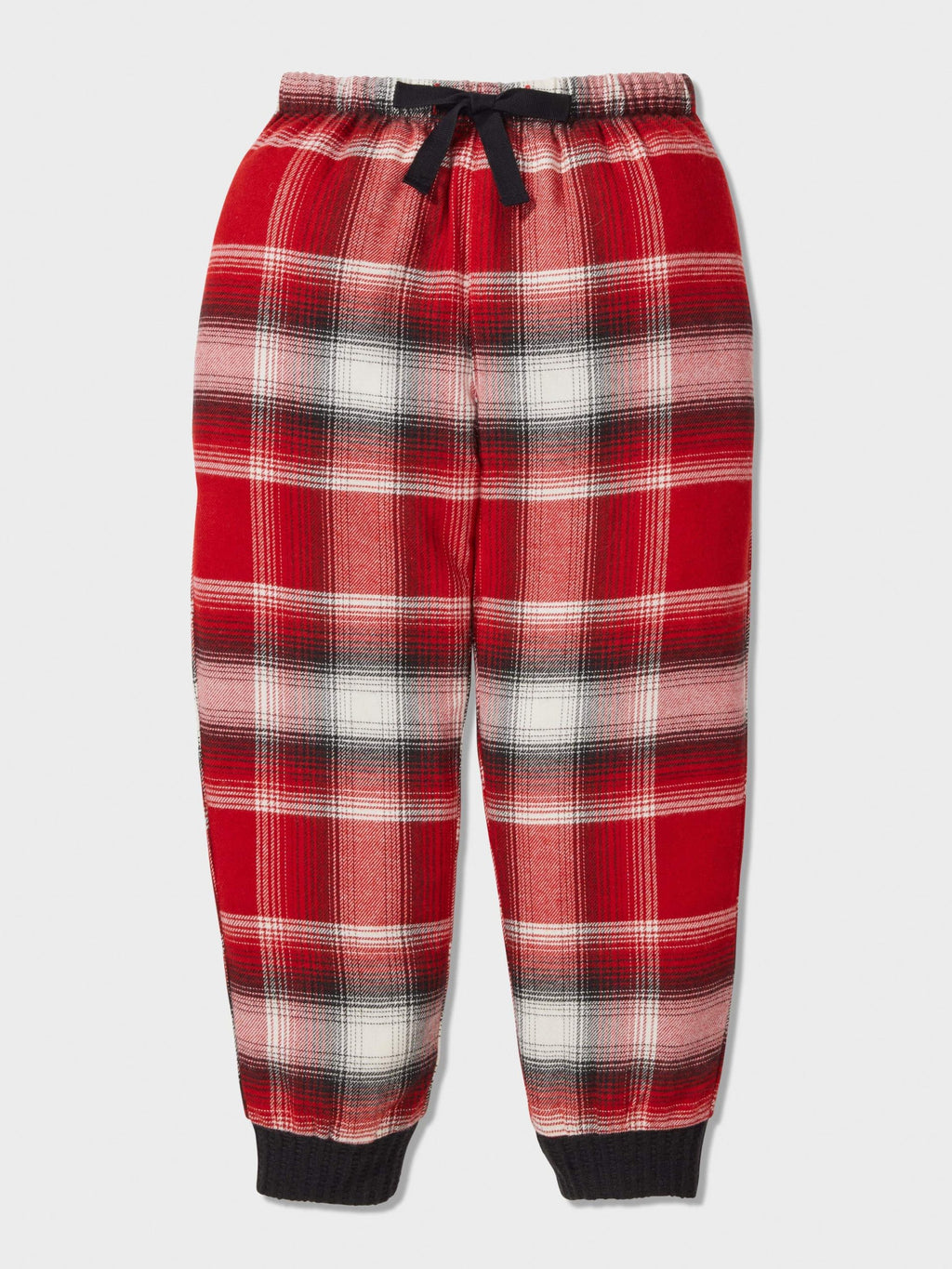Boys Red Check Long Pj Set Multi