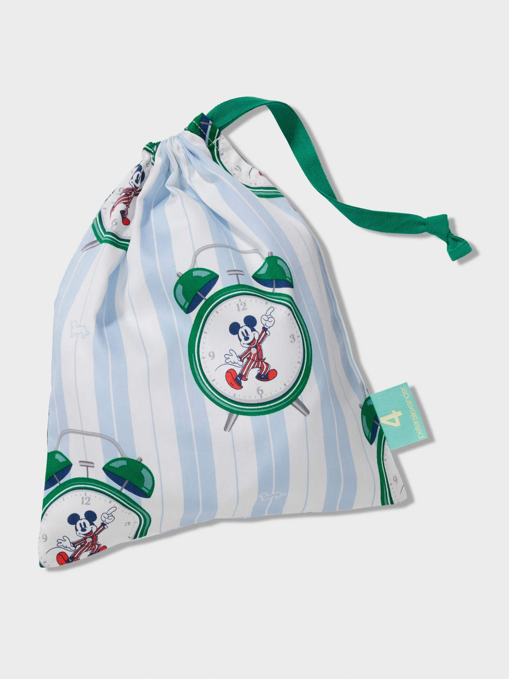 Jnr Boys Disney Mickey Clock Long Pj Set Multi
