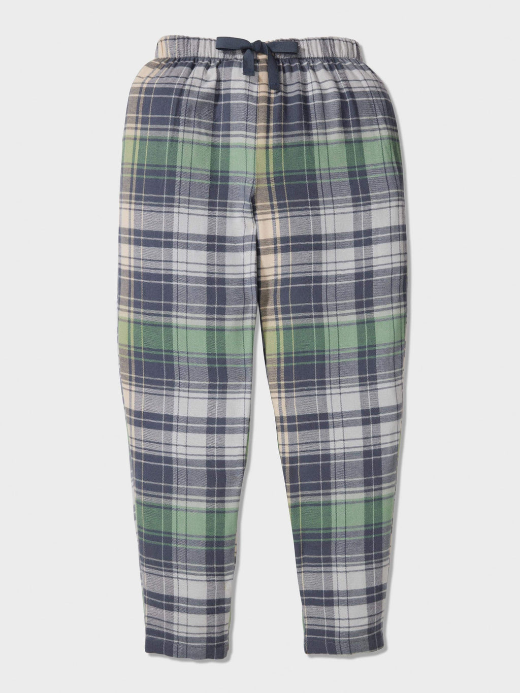 Boys Cowboy Check Long Classic Pj Set Green