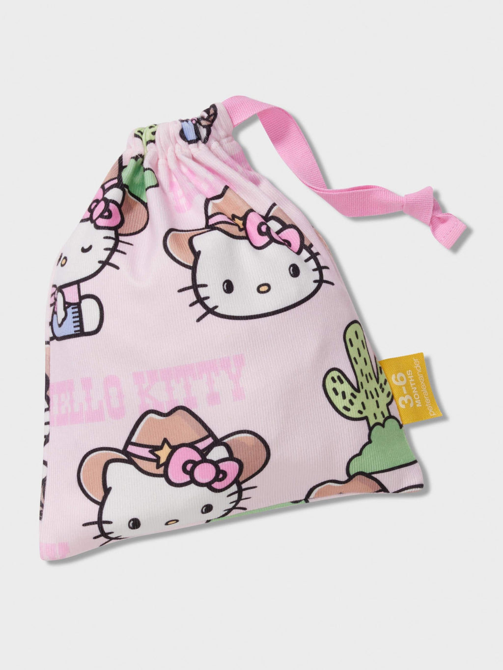 Baby Hello Kitty Cowboy Long Plush Pj Set Multi