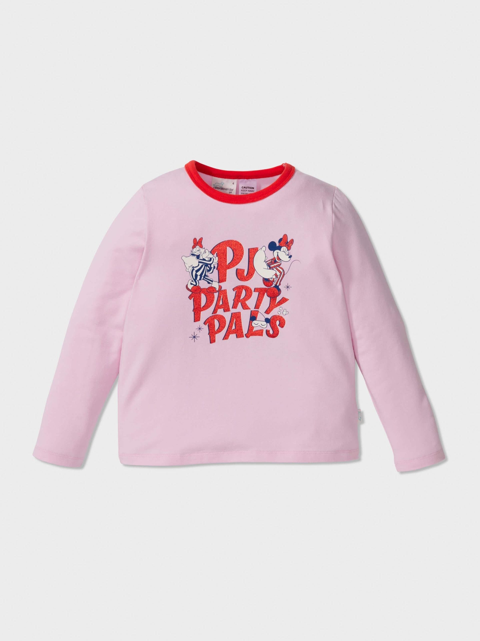 Jnr Girls Disney Minnie Long Pj Set Multi