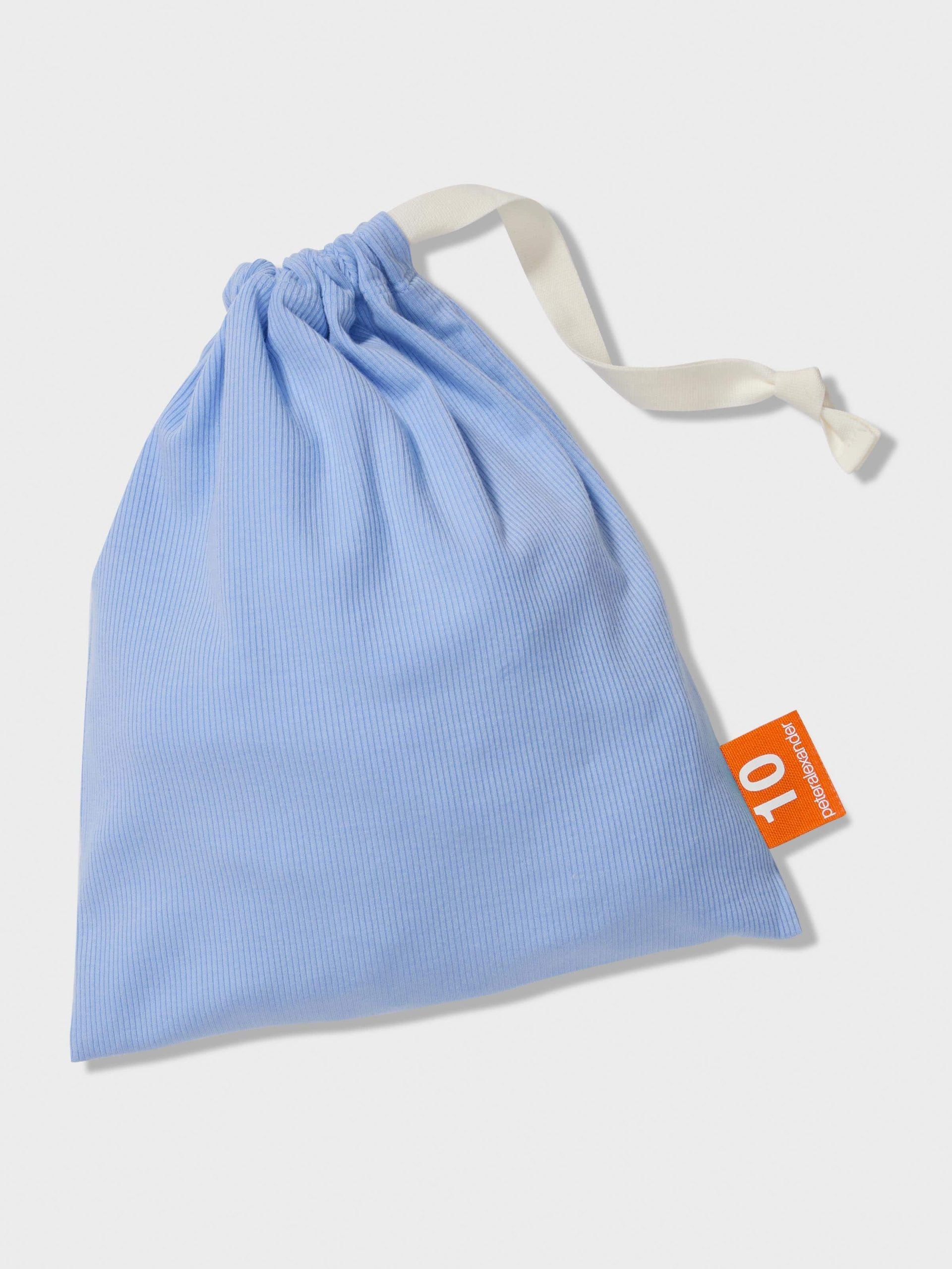 Girls Rib Long Pj Set Blue