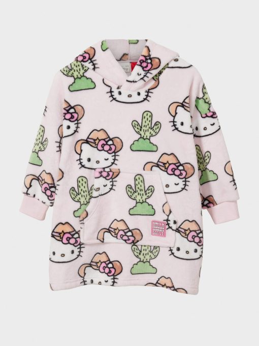 Girls Hello Kitty Cowboy Shnuggle Multi