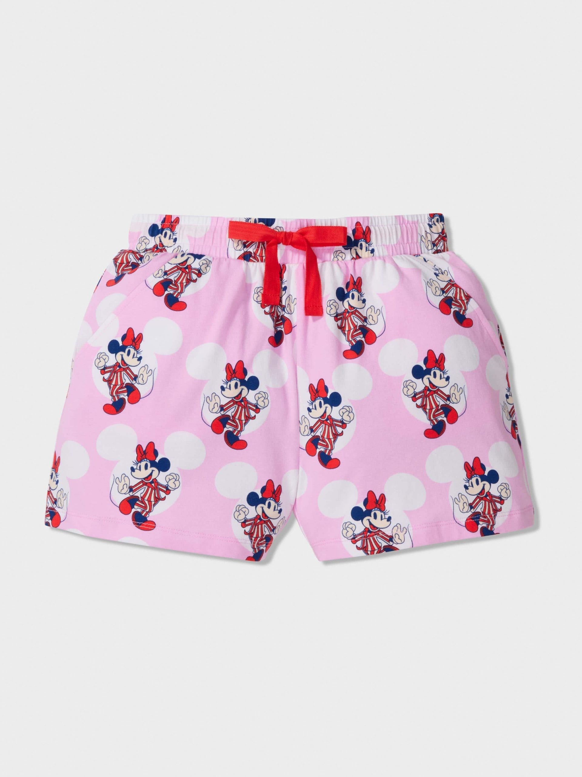 Girls Disney Minnie Short Pj Set Multi