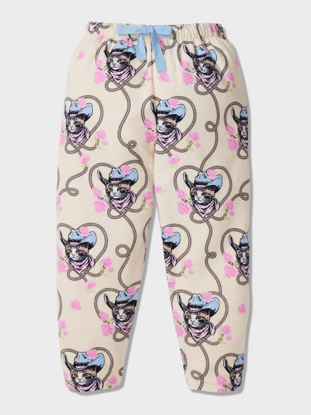 Jnr Girls Cowboy Cat Long Set Multi